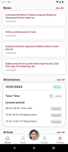 BCVN Portal Screen 2