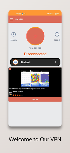 Screenshot of UK VPN - Get United Kingdom IP