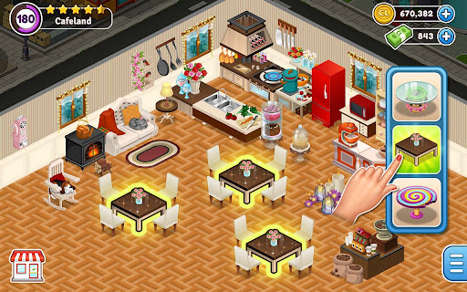 Jogo Cafe Waitress no Jogos 360
