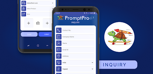 Android application PromptPro screenshort