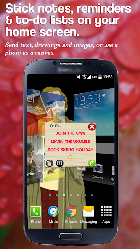 Android application BotherMe&U Reminder Messenger screenshort