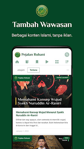 Pejalan Ruhani Screen 2