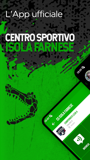 Android application Centro Sportivo Isola Farnese screenshort
