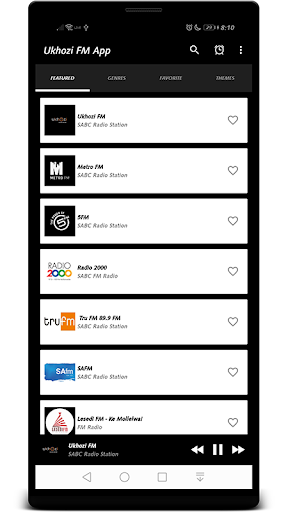 Ukhozi - Eagle Radio Stations Screen 2
