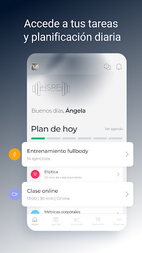 Android application HSRFIT screenshort