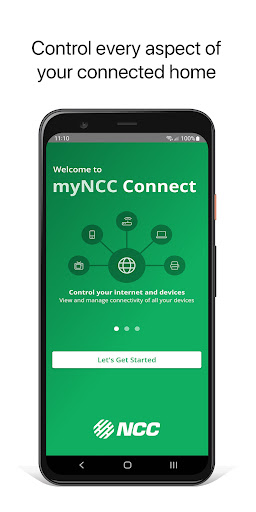 Android application myNCC Connect screenshort