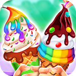Cover Image of Télécharger Cone Ice Cream Making Game: Fu  APK