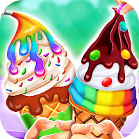 Cone Ice Cream Making Game: Fun Ice Cream Game