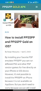 PPSSPP (PSP Emulator) Blog
