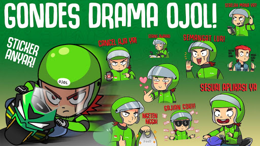Gondes Sticker Jawa Lucu WASti Screen 2