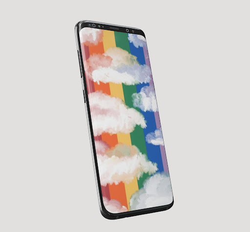 Android application Rainbow Wallpapers screenshort