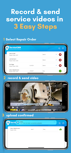 ServiceCAM App Screen 2