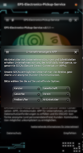 EPS-Electronics-Pickup-Service Screen 3