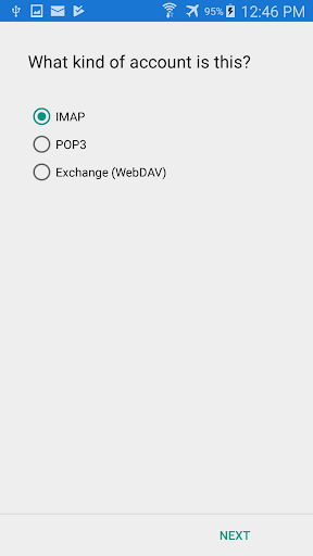 XryptoMail (Mail Client) Screen 2