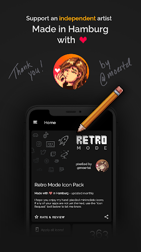 Retro Mode - Icon Pack (Light)