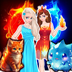 Cover Image of Download Icy or Fire dress up game  APK