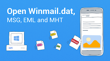screenshot of Winmail.dat, MSG, MHT Viewer