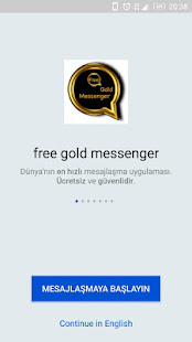 Free Gold Messenger Full  APK screenshots 1
