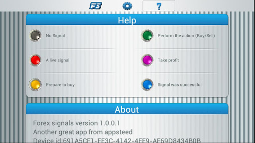 Forex Signals Screen 2