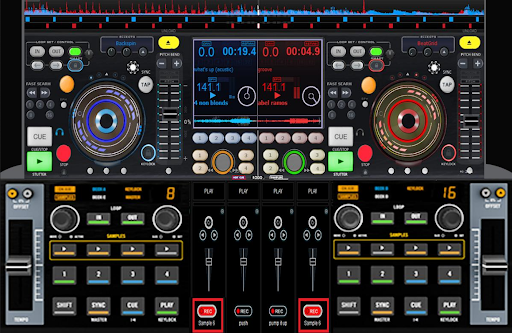 Virtual DJ Mixer 3D Screen 3