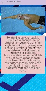Types of swimming