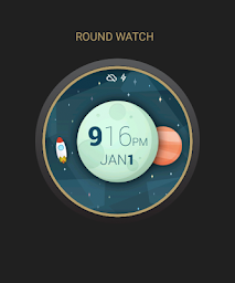 Space And Time Watch Face