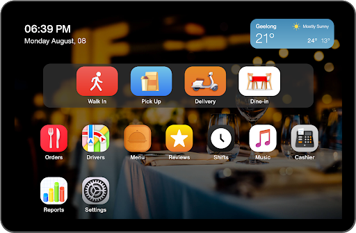 Android application Next Order POS (Dark Kitchen) screenshort