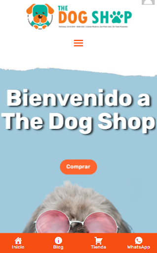 Android application The Dog Shop HN screenshort