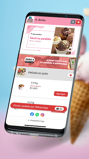 Il Bello heladería Screen 3