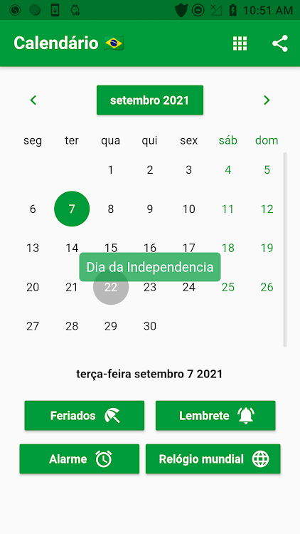 Calendário Brasileiro 2024 - 6.6.67 - (Android)