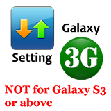 Galaxy 3G/4G Setting (ON/OFF) icon