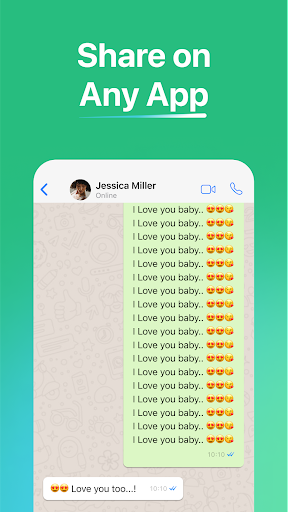 Text Repeater Screen 3