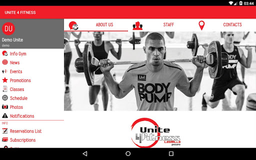 Unite 4 Fitness Screen 3