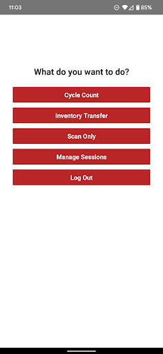 Scanning as a Service Screen 2