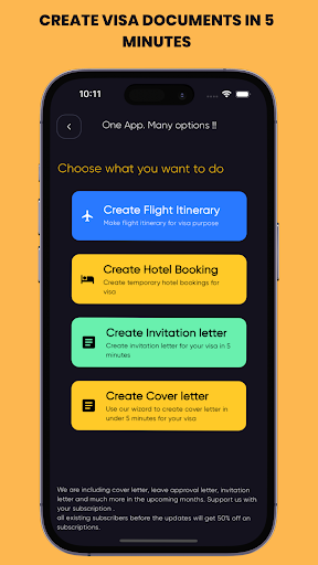 Android application FlightGen Flight Itinerary App screenshort