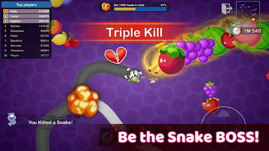Snake Merge: idle & io game