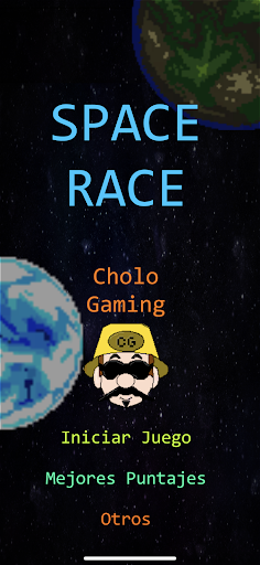 Android application Space Race screenshort