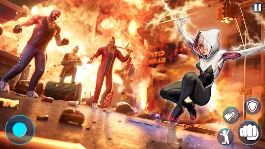 Spider Fighter Hero Girl