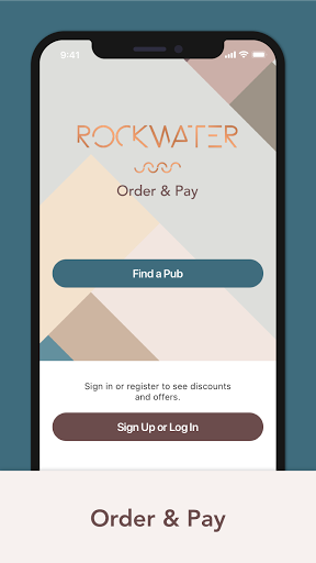 Android application Rockwater screenshort