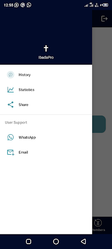 Android application IbadaPro- User screenshort