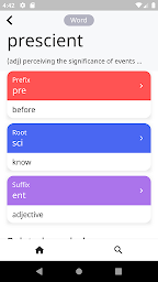 WordBranch -Prefix/Root/Suffix