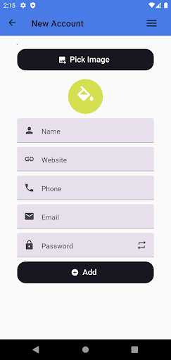 Ornn - Password Manager Screen 2