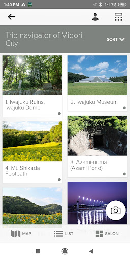 Trip Navigator of Midori City Screen 2