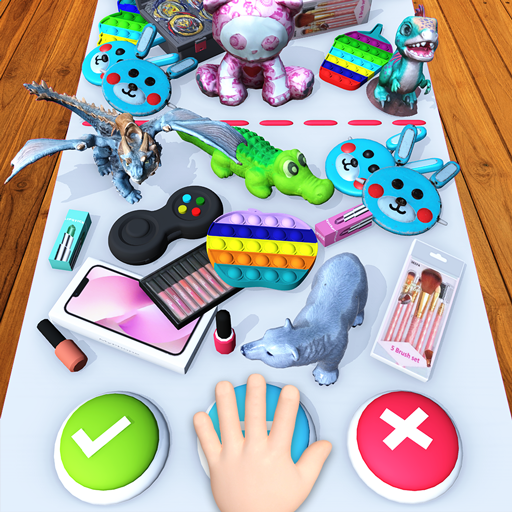fidget trading: trade toys 3D logo