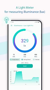 Beleuchtungsstärke – Lux Light Pro Screenshot
