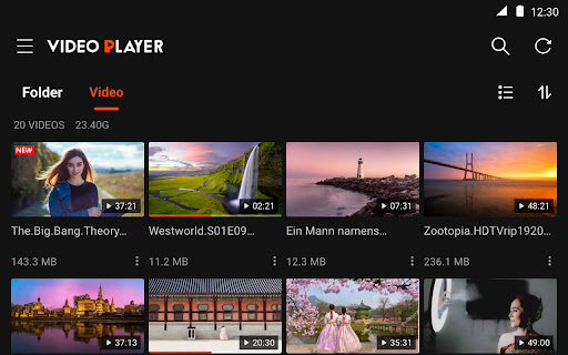 Screenshot of Video Player All Format HD