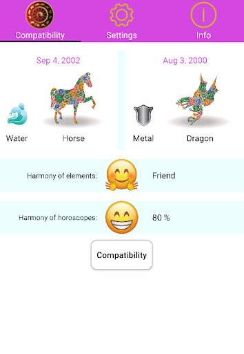 Chinese Horoscope Pro: Destiny Screen 3
