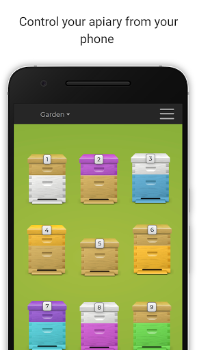 Android application BeeOrganizer screenshort