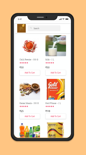 RK Grocery Shop Screen 2