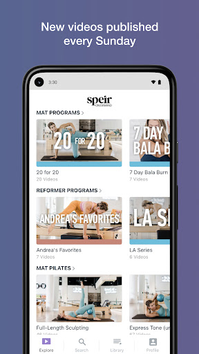 Screenshot of Speir On Demand